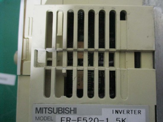 中古 MITSUBISHI INVERTER FR-E520-1.5K インバーター 1.5KW - growdesystem