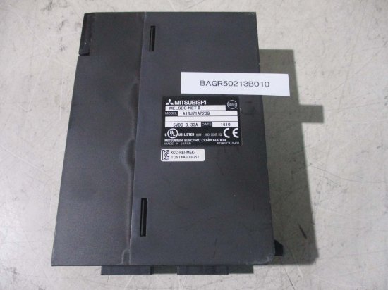 中古 MITSUBISHI A1SJ71AP23Q MELSECNETローカル局用データリンクユニット - growdesystem