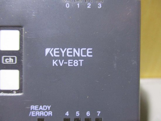 中古 KEYENCE KV-24DT キーエンス プログラマブルコントローラ/表示機能内蔵PLC KV-E8T - growdesystem