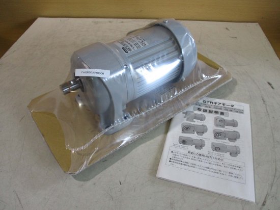 新古 NISSEI GTRギアモータ 3-PHASE INDUCTION MOTOR G3LM-18-25-T020