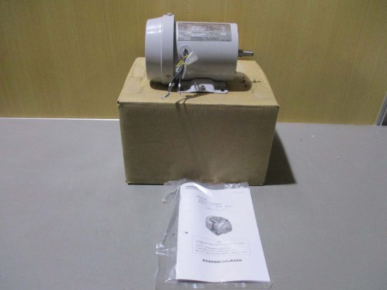 新古 TOSHIBA 3-PHASE INDUCTION MOTOR IK-FBKK8 三相インダクションモーター 0.2kW -  growdesystem