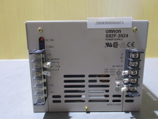 中古 OMRON POWER SUPPLY S82F-3024 パワーサプライ - growdesystem