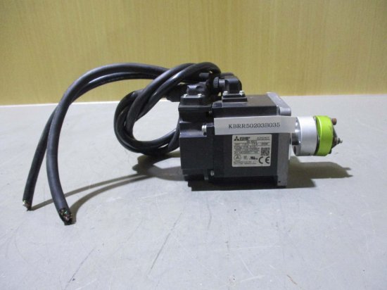 中古 MITSUBISHI AC SERVO MOTOR HG-KR23 サーボモータ 3AC 119V 1.3A 200W -  growdesystem