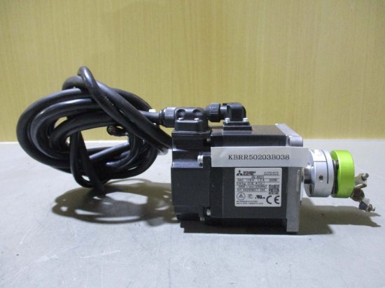 中古 MITSUBISHI AC SERVO MOTOR HG-KR23 サーボモータ 3AC 119V 1.3A 200W -  growdesystem