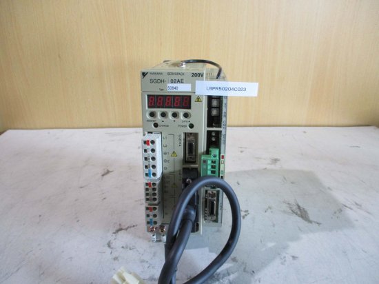 中古 YASKAWA サーボパック SGDH-02AE SERVOPACK JUSP-NS300 - growdesystem