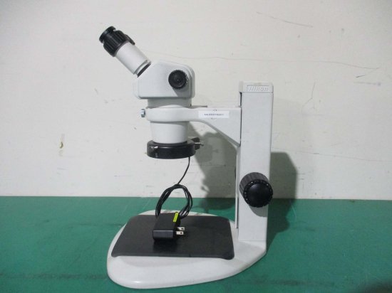 中古 NIKON 実体顕微鏡 標準スタンドセット C-PS/SMZ445/OLYMPUS 