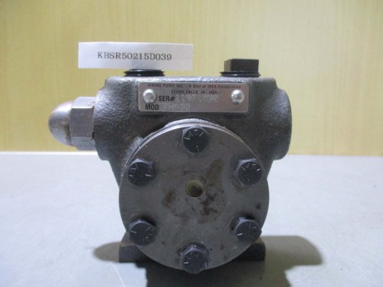 中古 Viking Pump Model FH432 Cast Iron Gear Pump - growdesystem