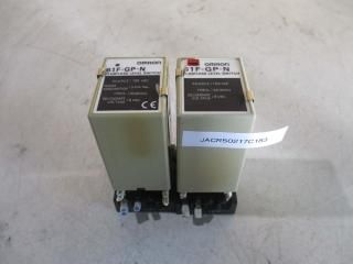  OMRON FLOATLESS LEVEL SWITCH 61F-GP-N 2å