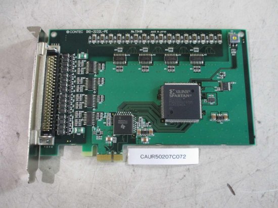 中古 CONTEC DIO-3232L-PE PCI Express対応 絶縁型デジタル入出力ボード - growdesystem