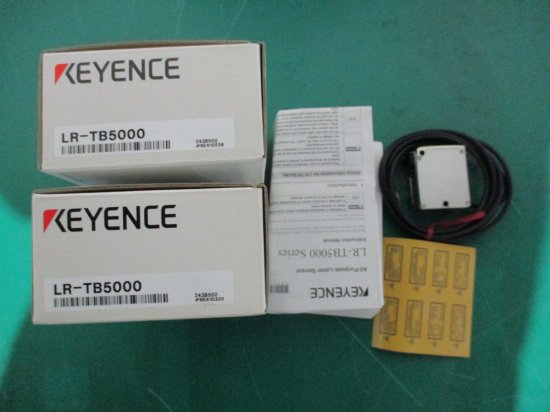 新古 KEYENCE LR-TB5000*2/OP-87773 アングルアジャスタブルブラケット/OP-87774/OP-87775 -  growdesystem