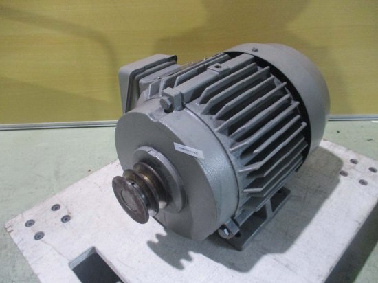 中古 TOSHIBA 三相 モーター 3 PHASE INDUCTION MOTOR IK DBKB 3.7KW ＜送料別＞ -  growdesystem