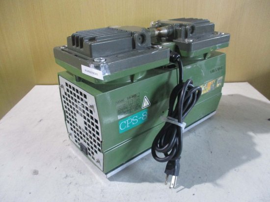 中古 ULVAC DIAPHRAGM VACUUM PUMP DA-60D ダイヤフラム真空ポンプ - growdesystem