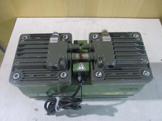 中古 ULVAC DIAPHRAGM VACUUM PUMP DA-60D ダイヤフラム真空ポンプ - growdesystem