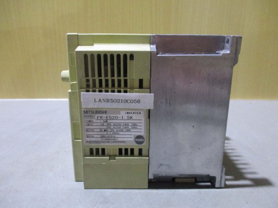 中古 MITSUBISHI INVERTER FR-E520-1.5K インバーター 1.5KW