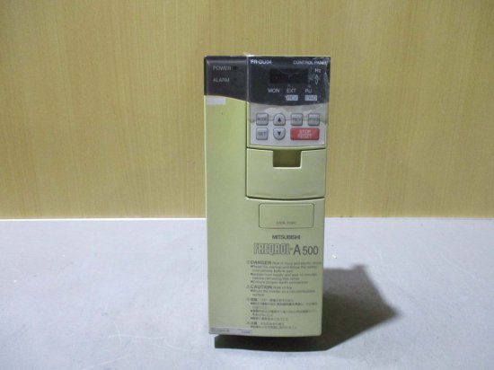 中古 MITSUBISHI FREQROL-A500 INVERTER FR-A520-0.4K インバータ 0.4kW - growdesystem