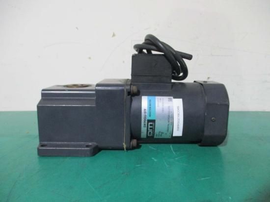 中古 Oriental Motor インダクションモーター 5IK90GU-STF /5GU3RH 直交軸ギアヘッド - growdesystem