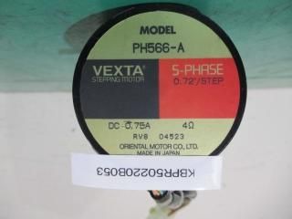  ORIENTAL MOTOR STEPPING MOTOR 5-PHASE PH566-A 0.75A