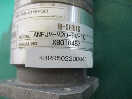 中古 YASKAWA AC SERVO MOTOR SGMP-01A312 100W/IB-SERIES JNFJM-M20-SV-10 -  growdesystem