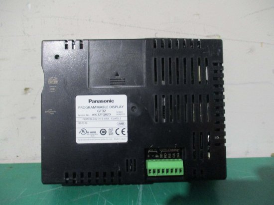 中古 PANASONIC PROGRAMMABLE DISPLAY GT32 プログラマブル表示器 通電OK - growdesystem