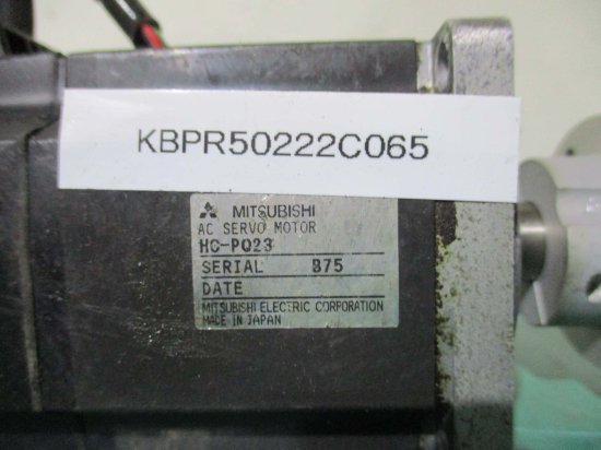 中古 MITSUBISHI AC SERVO MOTOR HC-PQ23 - growdesystem