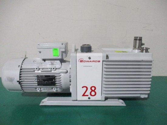 中古 EDWARDS Rotary pump E2M28 ロータリーポンプ 200V ＜送料別