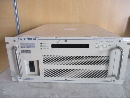 中古 SHINDENGEN RF GENERATOR XR-P10030L-C RF電源 - growdesystem