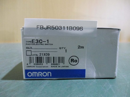 新古 OMRON PHOTO ELECTRIC SWITCH E3C-1 光電センサースイッチ 2個入 - growdesystem