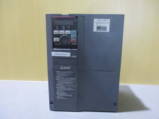 中古 MITSUBISHI INVERTER FR-A820-11K-1 インバーター 3PH AC200-240V - growdesystem