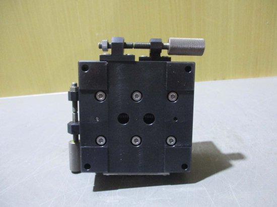 中古2軸手動小型 XYステージ (8X8X4cm) - growdesystem