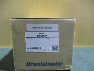  ORIENTAL MOTOR GEAR HEAD 5GU60K 