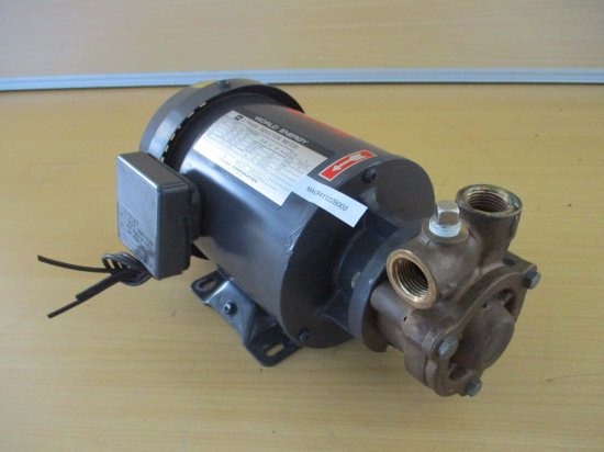 中古 TOSHIBA 3-PHASE INDUCTION MOTOR IK-FCKLK8 15KLD02Z 三相インダクションモーター 0.2KW -  growdesystem