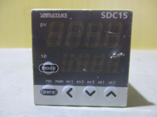 中古 YAMATAKE SDC15 デジタル指示調節計 - growdesystem