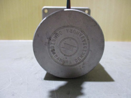 中古 SAWAMURA DC GEARED MOTOR SS40E4-H3F-12.5 - growdesystem