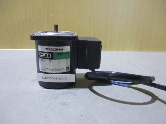 中古 ORIENTAL MOTOR TORQUE MOTOR 2TK3CGK-A 3W - growdesystem