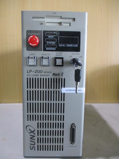 中古 SUNX LP-200 Panasonic LP-210C Laser marker 送料別 - growdesystem