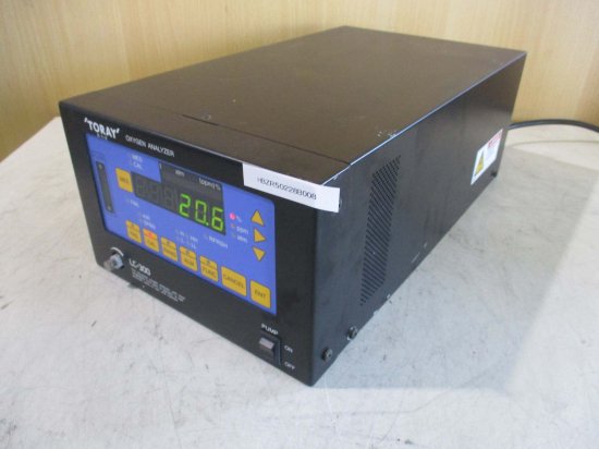 中古 TORAY OXYGEN ANALYZER LC-300 酸素分析装置 100V 通電OK - growdesystem