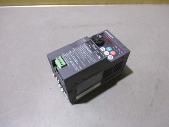 中古 MITSUBISHI INVERTER FR-E720-0.2K インバータ 200V - growdesystem