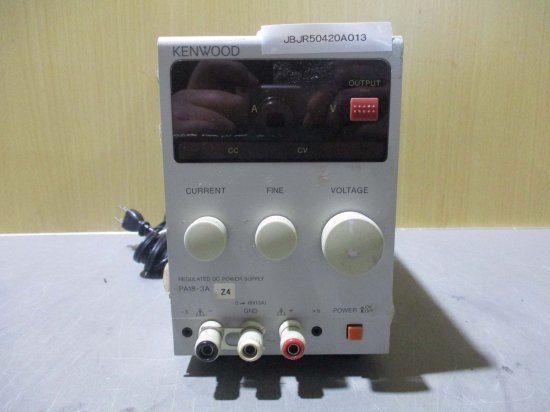 中古 KENWOOD PA18-3A REGULATED DC POWER SUPPLY 直流安定化電源 - growdesystem