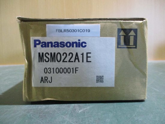 新古 PANASONIC SERVO MOTOR MSM022A1E サーボモーター - growdesystem