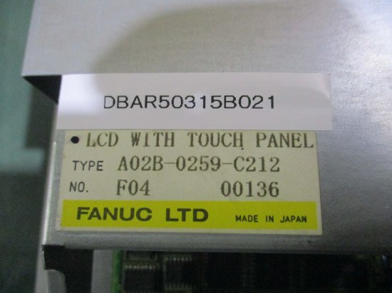 Fanuc A02B-0166-C291#R ファンシリーズ液晶ユニット | www