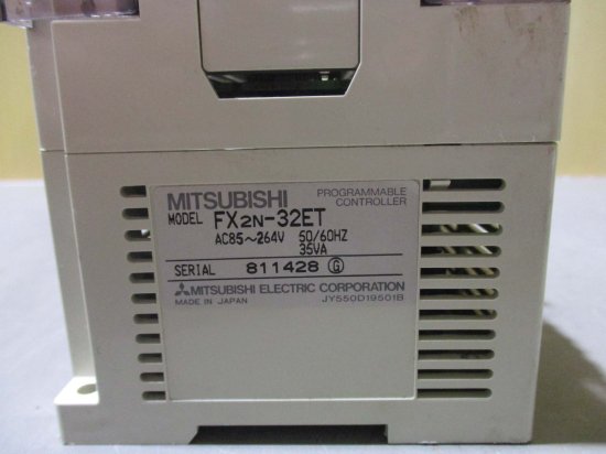中古 MITSUBISHI電機 シーケンサ FX2N-64MR / FX2N-32ET TRANSISTOR UNIT - growdesystem