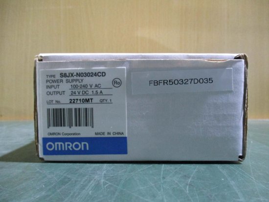 新古 OMRON S8JX-N03024CD パワーサプライ - growdesystem