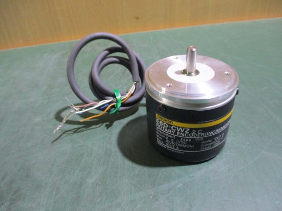 新古 OMRON rotary encoder E6D-CWZ2C 3600P/R 12VDC - growdesystem