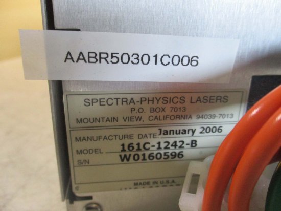 中古 SPECTRA-PHYSICS LASERS 161C-1242-B スペクトル物理レーザー - growdesystem