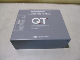  CHUO SEIKI QT-CD1 1-AXIS STAGE CONTROLLER
