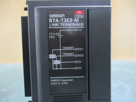 新古 OMRON B7A-T3E3-M リンクターミナルシリーズ - growdesystem