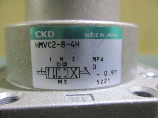 新古 CKD HMVC2-8-4H 手動切換弁 2セット - growdesystem