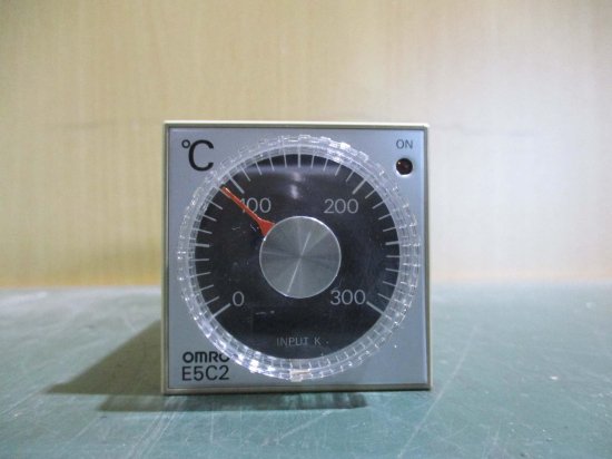 中古 OMRON TEMPERATURE CONTROLLER E5C2-R20K 電子温度調節器 - growdesystem