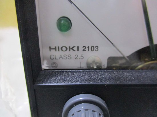 新古 HIOKI 2103HL DC10A メーターリレーセット - growdesystem