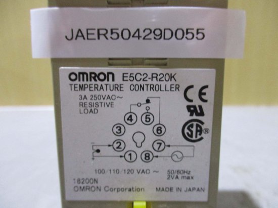 中古 OMRON E5C2-R20K 電子温度調節器 - growdesystem